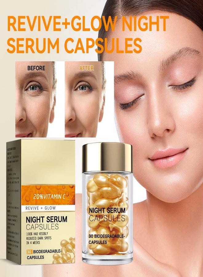 ARCHIDATE Vitamin C for Serum Face, Anti Aging Vitamin C Serum Capsules, Reduces Wrinkles & Fine Lines, Firming and Lifting Skin, Dark Spots Remover, Nourishing & Moisturizing Skin, 30 Capsules - Image 4